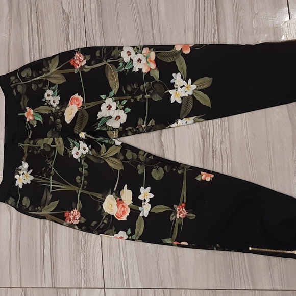 Ted Baker London Cigarette Pants - Floral - Picture 1 of 7